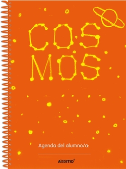 L'AGENDA SCOLAIRE SPIRALE COSMOS A5 64H RELAC. FAMILIA-ESCUELA
