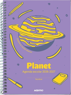 AGENDA ESCOLAR PLANET A5 26-27 SV