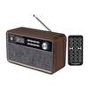 Radio Retro Sunstech Rpbt500Wd Madera 2*3W Rms Fm Bt 4.2 Rel