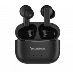 Auriculares Bluetooth Sunstech Wavepodsbk Con Estuche De Car