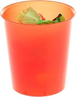 PAPELEIRA PLASTICO TRASLUCIDO VERMELHO