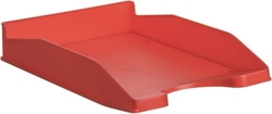 C/6 BANDEJA SOBREMESA PLASTICO COR VERMELHO 345X255X60MM
