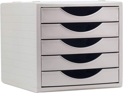 MODULO 5 CAJONES COR GRIS OPACO 340X270X260MM