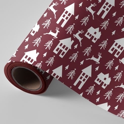 BOBINA PAPIER PRÉSENT FANTASIA NOËL CASITAS 62CMX4KG