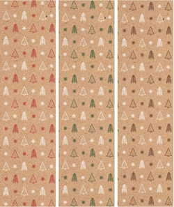 EXP 50 ROLLITOS 70X200CM PAPIER DE PRÉSENT NOËL RECICLADO