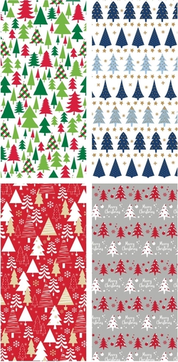 EXP 50 ROLLITOS 70X200CM PAPIER DE PRÉSENT NOËL