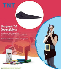 PACK 25 COSTUME BAG NON-WOVEN FABRIC 65X90CM BLACK