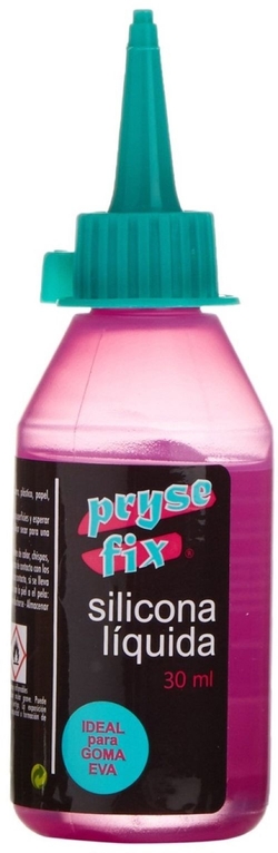 EXP 24 BOTES SILICONE LIQUIDA 30 ML PRYSEFIX