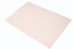 PACK/10 PLANCHAS DE FIELTRO 40X60 CM BLANC
