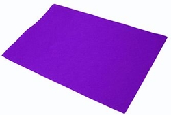 PACK/10 FELT SHEETS 40X60 CM LILAC