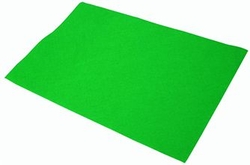 PACK/10 FELT SHEETS 40X60 CM GREEN