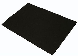 PACK/10 FELT SHEETS 40X60 CM BLACK