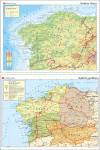 MAPA MURA GALICIA. FÍSICO/POLÍTICO. 1/300.000