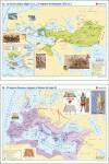Grecia clasica.mapa mural historico