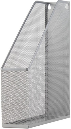 REVISTERO METALICO REJILLA 10X29,5X21,5CM CROMADO