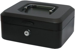 CAIXA CAUDALES MEDIANA CON BANDEXA E PECHE 20X9,5X15 NEGRO