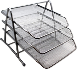 BANDEXA TRIPLE DE REIXA 35X30X24,5CM CROMADA