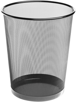 PAPELEIRA METALICA DE REIXA 24X34 18 LITROS CROMADA