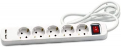 BASE MULTIPLE CEGASA 5 TOMAS +2 USB 1.4M