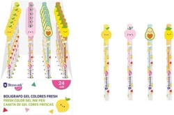 EXP 24 CANETAS DE GEL CORES FRESH