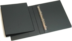 CLASSEUR Fº 4 ANNEAUX 25 MM PVC NOIR