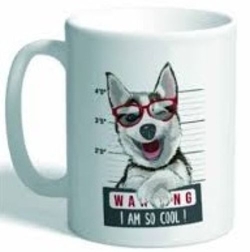 TAZA AMB MISSATGE I AM SO COOL