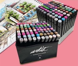 ESTOIG 80 RETOLADORS PROFESSIONAL MARKERS DOBLE PUNTA