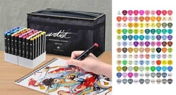 ESTOIG 120 RETOLADORS PROFESSIONAL MARKERS DOBLE PUNTA