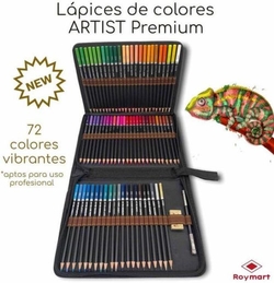 ÉTUI 72 CRAYONS ARTIST COULEUR PREMIUM