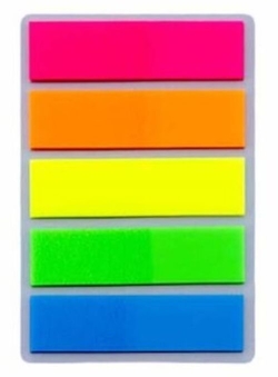 BLISTER 100 MARKING NOTES TRANSPARENT ACETATE