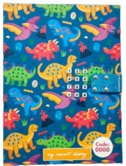 DIARIO AVEC CLAVE ELECTRONICA DINOS