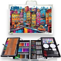 SET ALUMINIO ART STUDIO ARTIST HOUSES AVEC 145 PIÈCES