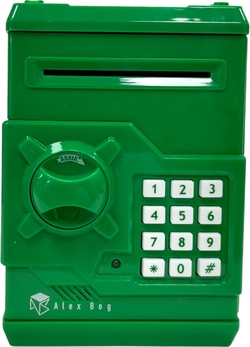 CAIXA FORTE ELECTRONICA COR VERDE ESCURO