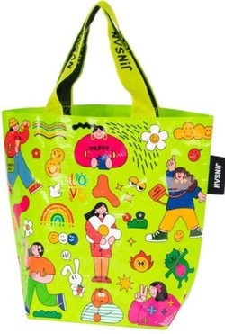 SACO WOVEN BAG PEQUENA 35X31X15CM PP GRIRLS TIME