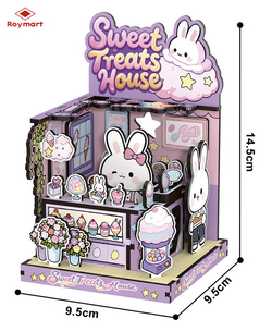 PUZZLE MADEIRA SWEET RABBIT HOUSE 57 PEÇAS
