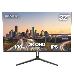 Monitor 32 Hdmi Dp Nilox Nxm322K1001 Qhd Ips 2K 120Hz 4Ms 2