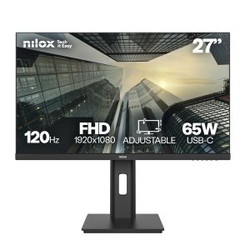 Monitor 27 Usb-C Dp Hdmi Nilox Nxm27Reg12065 Fhd 120Hz 4Ms