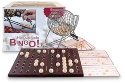 WOODEN BINGO LOTTERY