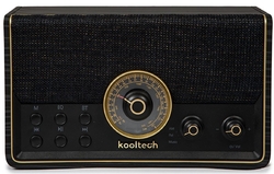 Radio Vintage Kooltech Techno Negro Bluetooth - Radio - Usb