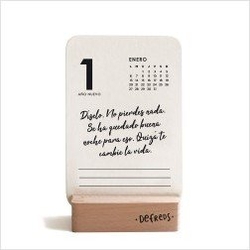 CALENDARIO TARJETAS DEFREDS 2020