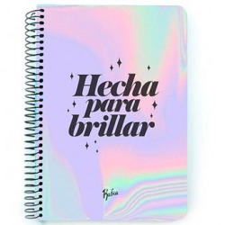 LIBRETA A5 HECHA PARA BRILLAR