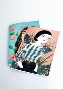 PACK 2 LIBRETAS COSIDAS MARIA HESSE
