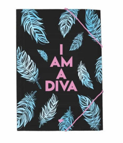 CARPETA ESCOLAR I AM A DIVA