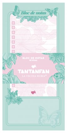 Bloc de notas la vecina rubia