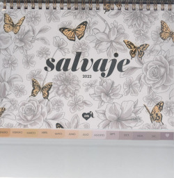 Calendario mesa salvaje 2022