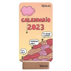 Calendario de mesa de tarjetas 72 kilos (2023)