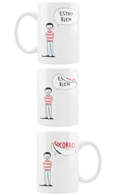 Taza mug "estoy bien"