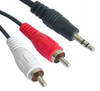NANOCABLE CABLE AUDIO ESTEREO 3.5/M-2xRCA/M 10 M 10.24.031