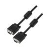 NANOCABLE CABLE SVGA CON FERRITA, HDB15/M-HDB15/M, 1.0 M