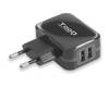 TOOQ CARGADOR PARED USB TQWC-1S02 2xUSB 3.4 A(TOTAL) AI-TEC
